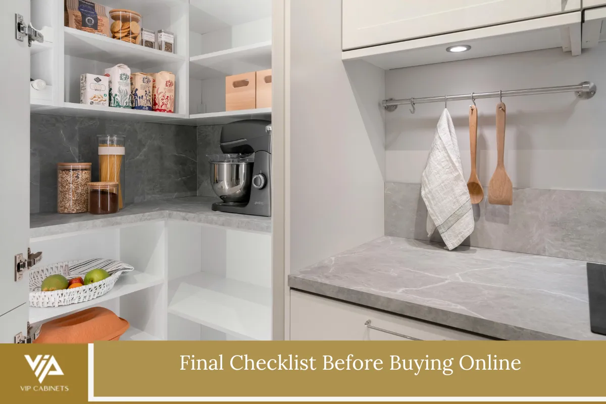 Final Checklist Before Buying Online
