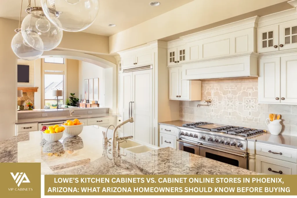 Lowe’s Kitchen Cabinets vs. Cabinet Online Stores in Phoenix, Arizona: What Arizona Homeowners Should Know Before Buying