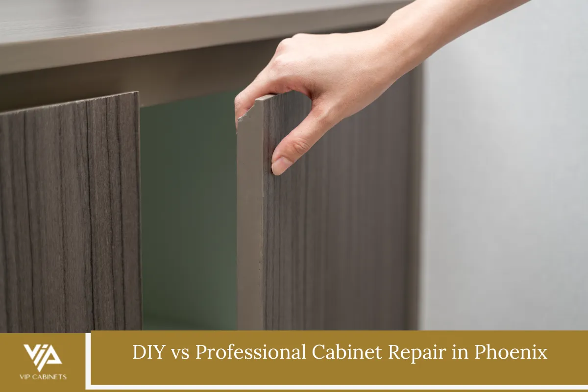 DIY vs Professional Cabinet Repair in Phoenix