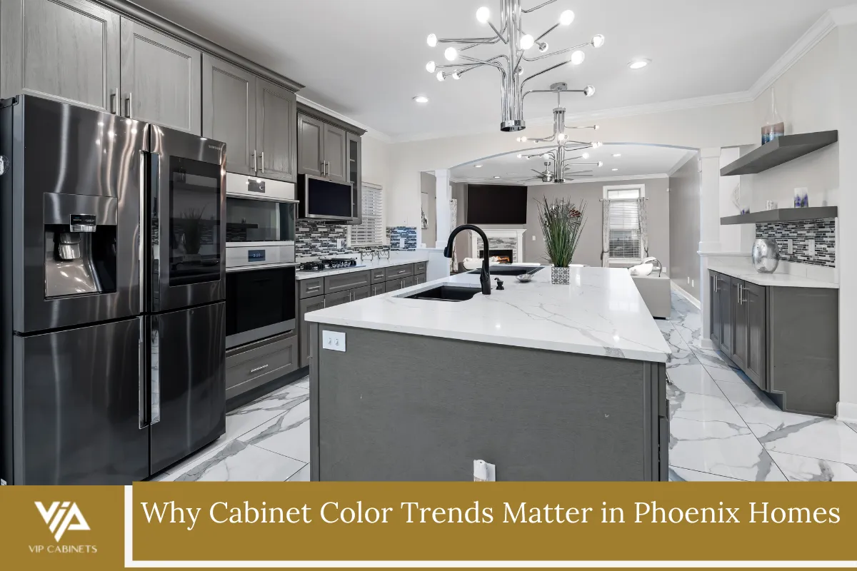 Why Cabinet Color Trends Matter in Phoenix Homes